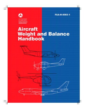 FAA-H-8083-1, Aircraft Weight and Balance Handbook