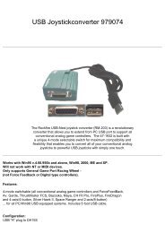 USB Joystickconverter 979074 - Produktinfo.conrad.com