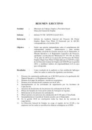 Inf. MTEPS/UAI-25/2011 - Ministerio de Trabajo, Empleo y PrevisiÃ³n ...