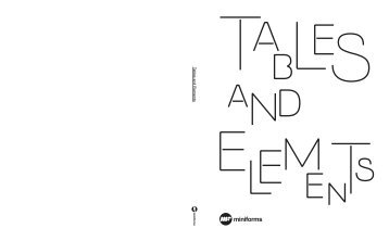 Miniforms Tables And Elements