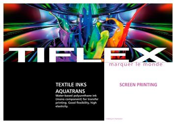 TEXTILE INkS AquATRANS - Tiflex