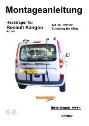 Heckträger für Renault Kangoo - az-onlineshop