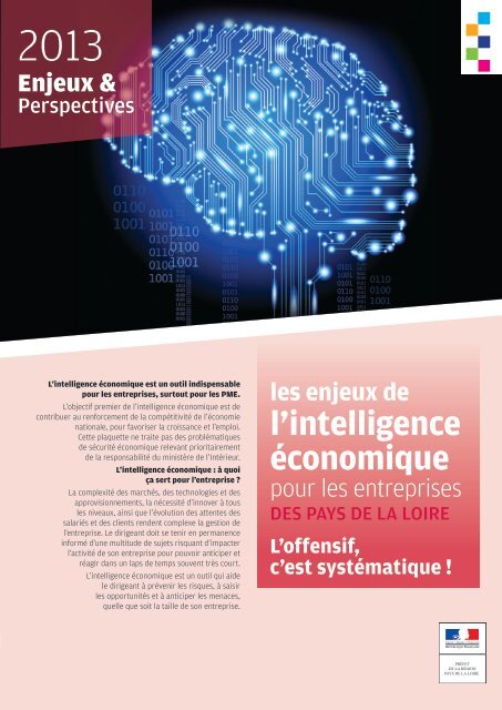 les enjeux de l'intelligence économique - Direccte