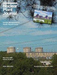 Nuclear Plant Journal, May-June 2008