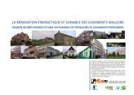 la rÃ©novation Ã©nergÃ©tique et durable des logements wallons - LEHR