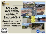 Polymer Modified Emulsions (PME) - The National Center for ...