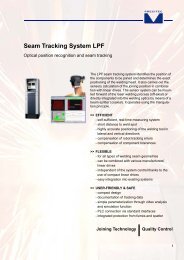 Seam Tracking System LPF - Oco.Ru