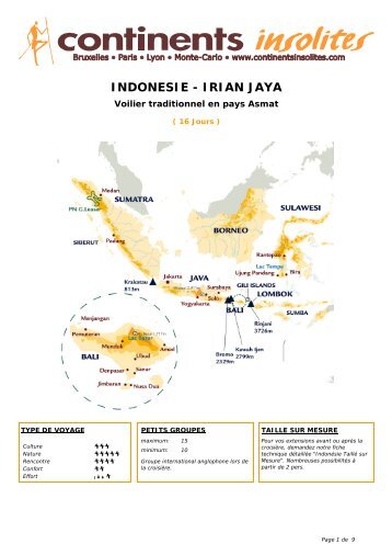 INDONESIE - IRIAN JAYA - Continents Insolites