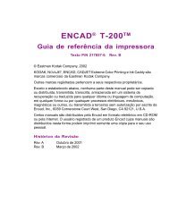 ENCADÃ‚Â® T-200TM - Kodak