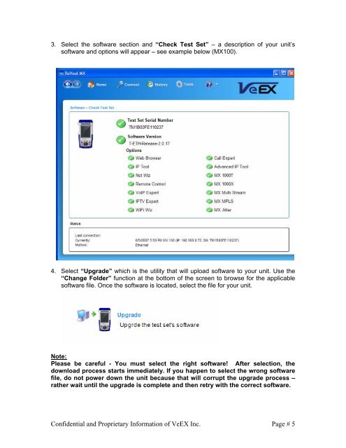 VPAL100 Software Upgrade Procedure - messkom.de