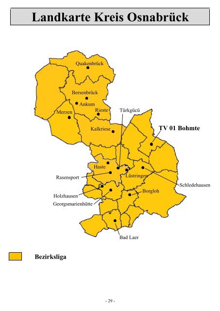 5 Stadionzeitung Spiel Türkgücü - TV 01 Bohmte eV