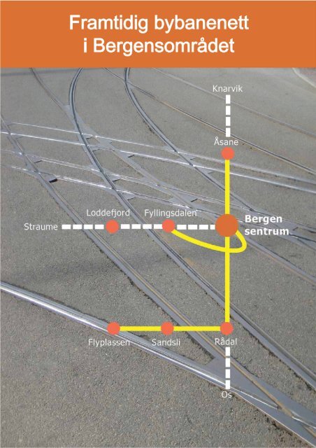 Framtidig bybanenett i Bergensområdet - Hordaland fylkeskommune