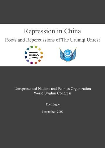 Repression in China - UNPO