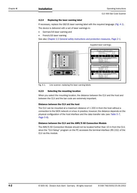 Reference Manual - clv490.pdf - Machine Vision Components