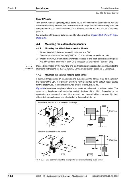 Reference Manual - clv490.pdf - Machine Vision Components