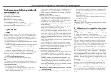 N Uplan 13 14 - Student LTH - Lunds Tekniska Högskola