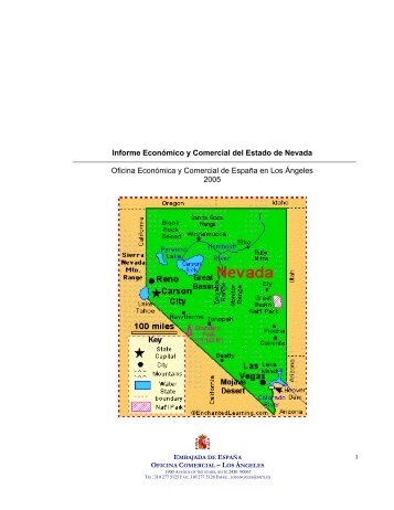 Informe EconÃ³mico y Comercial del Estado de Nevada ... - Fedeto.es