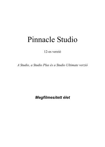 Pinnacle Studio - i-StoRe.hu