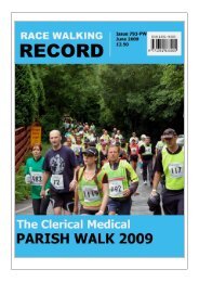 Issue 793PW - June 2009 - Race Walk UK
