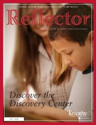 Discover the Discovery Center - Timothy Christian Schools