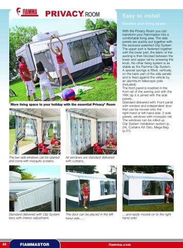 Privacy Rooms - Motorcaravanning.co.uk