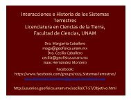 El uniformitarismo - UNAM