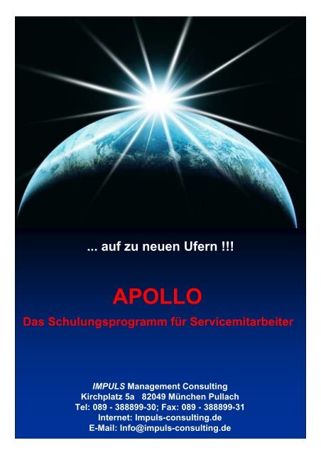 Apollo Servicemitarbeiter 02.2012 - IMPULS Management ...