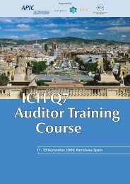 ICH Q7 Auditor Training Course - Active Pharmaceutical Ingredients ...