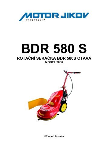 BDR580S_v3-2006+ - motor jikov group