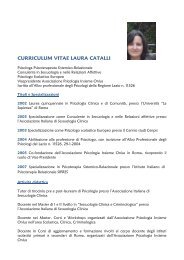 dr.ssa Laura Catalli - A.I.S.C.