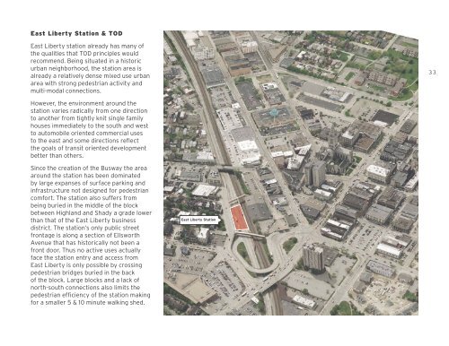 east liberty station: realizing the potential - City of Pittsburgh