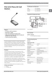 PLEâ1CS Plena All Call Station 2 - EDC