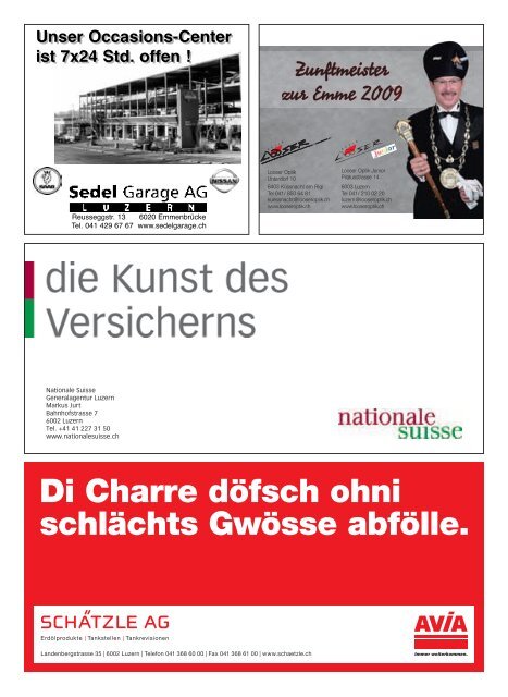 KnallFrosch 2009 - Das grosse Fasnachts-Programm für Stadt und Land