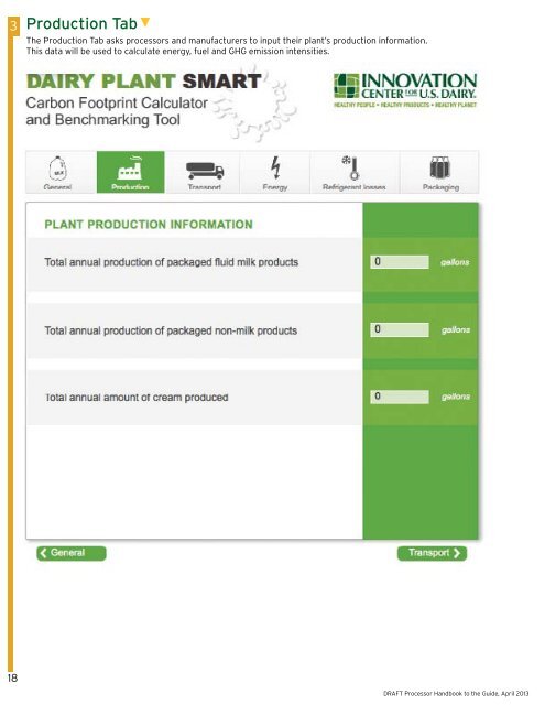 Processor Handbook - Innovation Center for US Dairy