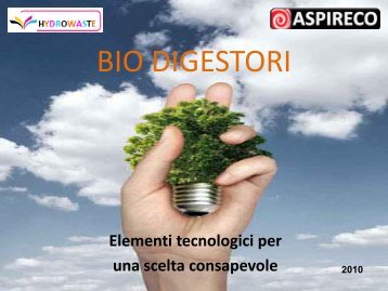 biogas e bio digestori - Aspireco