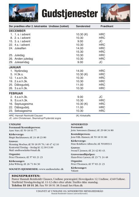 December 2013_Februar 2014:Layout 2 - Undløse Kirke