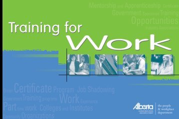 Training for Work - ALIS - Government of Alberta