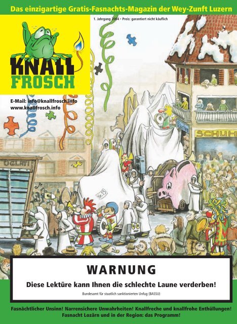 KnallFrosch 2004 - WARNUNG