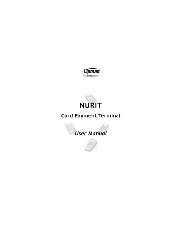 Card Payment Terminal User Manual - US Merchant Systems