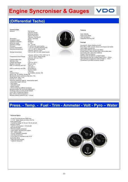 Viewline Marine Catalogue - Howard Instruments