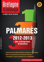 des entreprises bretonnes - Bretagne Economique