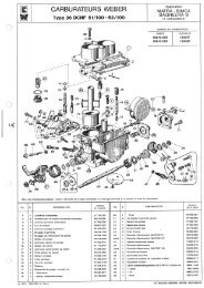 Page 1 Application MATRA SIMCA (2 carburateurs) BAGHEERA S ...