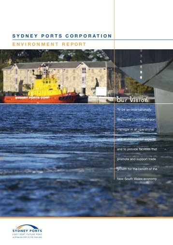 Environment Report 2003 - Sydney Ports