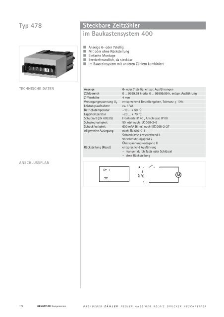 Technische Daten - sensor instruments