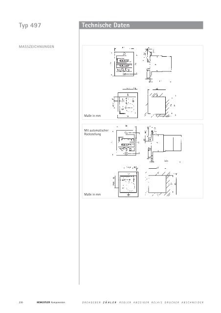 Technische Daten - sensor instruments