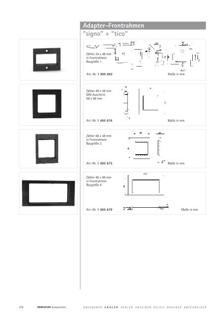 Technische Daten - sensor instruments