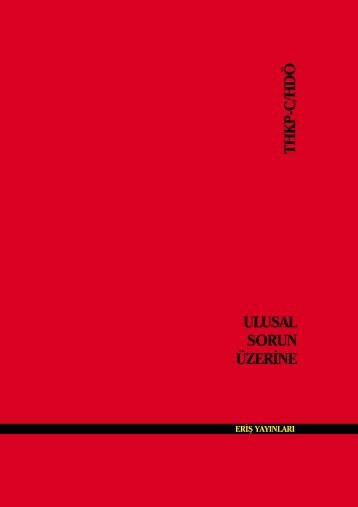 Ulusal Sorun Ãzerine