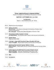 Programma Seminari - Confindustria