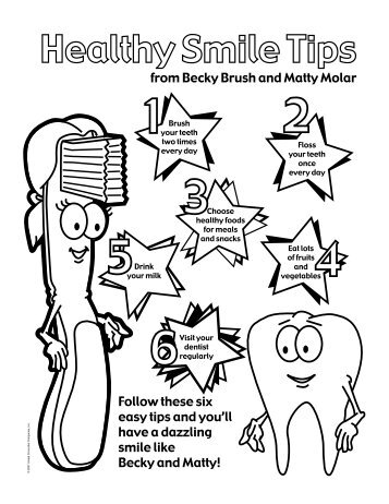 from Becky Brush and Matty Molar Follow these six easy tips and you'll