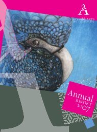 Annual Report 2007 (PDF, 9.1MB) - Accessible Arts